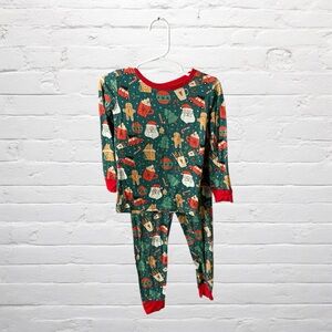 Miozing // Bamboo Christmas Print Matching Pajamas